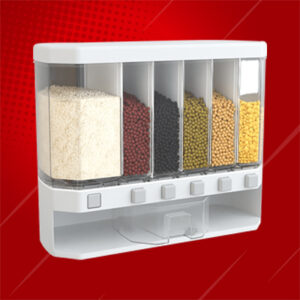 Dispensador One 1HSM786 Para Arroz Y Granos 25 Litros, Nuevo