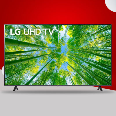 Televisión Smart TV LG LED UHD AI ThinQ UQ80 50 Pulgadas 4K Ultra HD  WideScreen Negro - Digitalife eShop